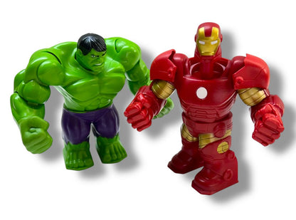2013 Hasbro Marvel Battle Masters Hulk Iron Man 4.5” Battle Control