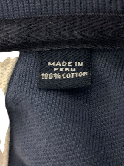 Size XL Nautica Mens Navy Blue Polo The Deck Shirt Short Sleeve