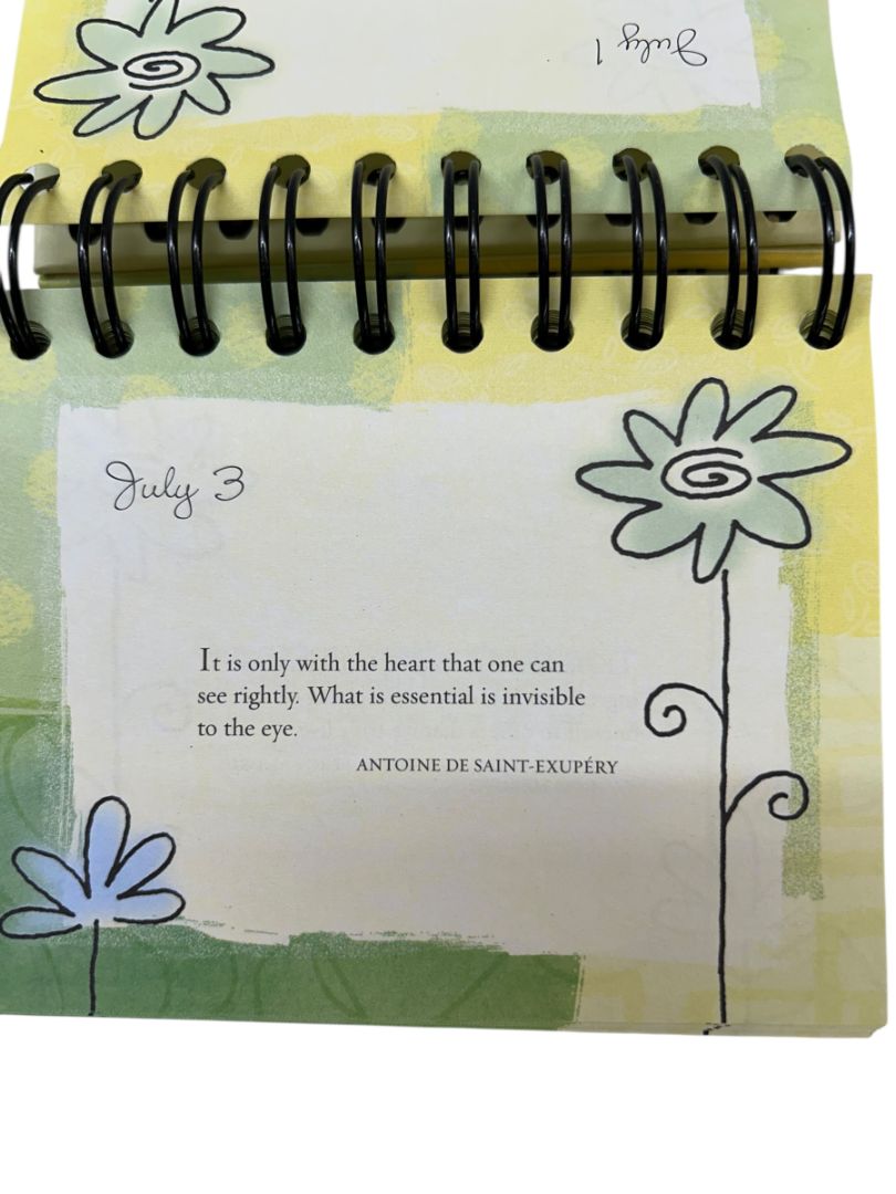 Thank you for Being a Friend Perpetual Desk Calendar Spiral Bound
