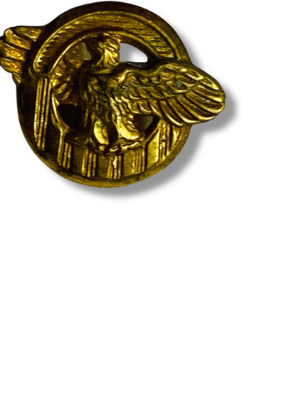 Vintage Military US Pin Eagle Laurel Wreath Small .6" Diameter
