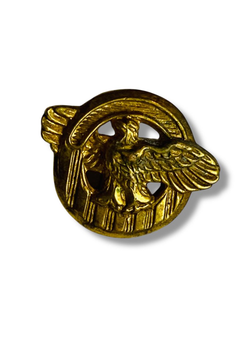 Vintage Military US Pin Eagle Laurel Wreath Small .6" Diameter