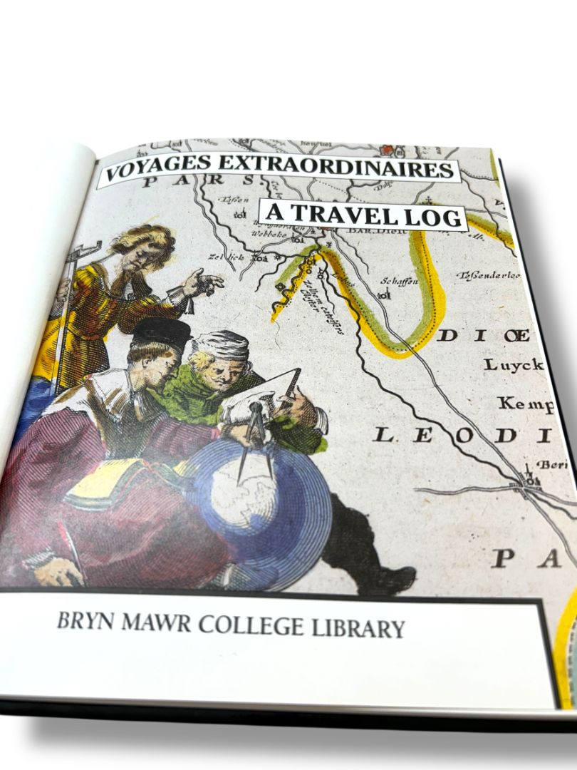 Jules Verne Travel Log Voyages Extraordinaires-Bryn Mawr College Library