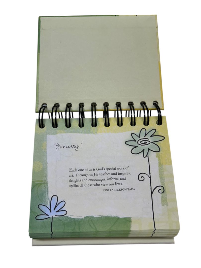Thank you for Being a Friend Perpetual Desk Calendar Spiral Bound