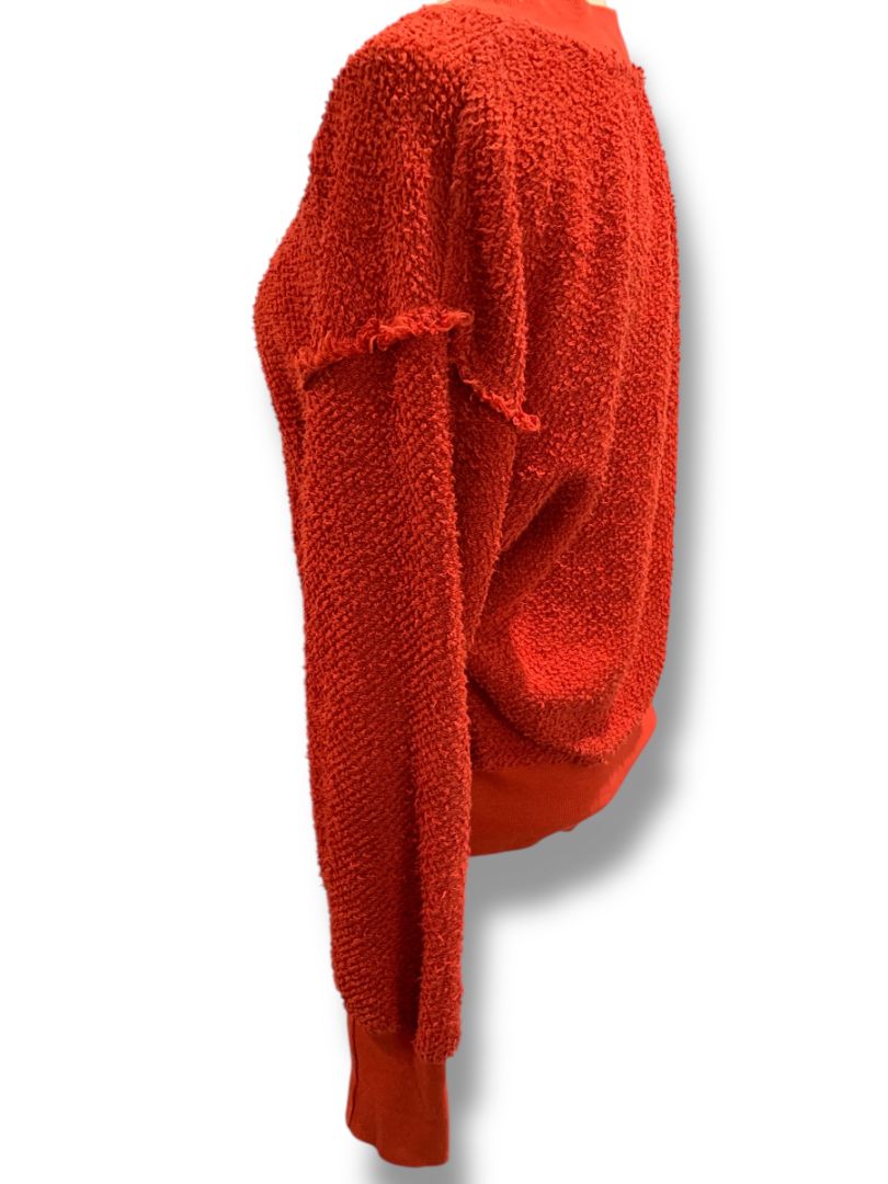 Medium t.la Anthropologie Red V-Neck Sweater Womens