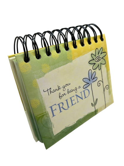 Thank you for Being a Friend Perpetual Desk Calendar Spiral Bound