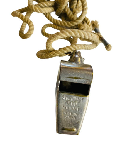 Vintage Sportcraft Blow Whistle Made in Japan Working