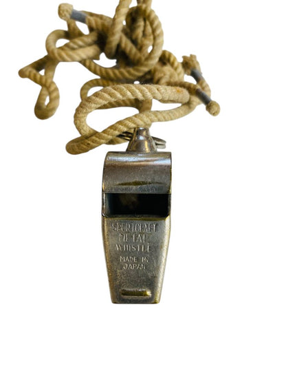 Vintage Sportcraft Blow Whistle Made in Japan Working
