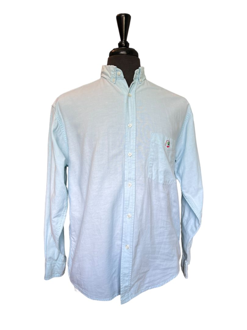 Small Duckhead Vintage Men's Light Turquoise Button down Shirt Classic