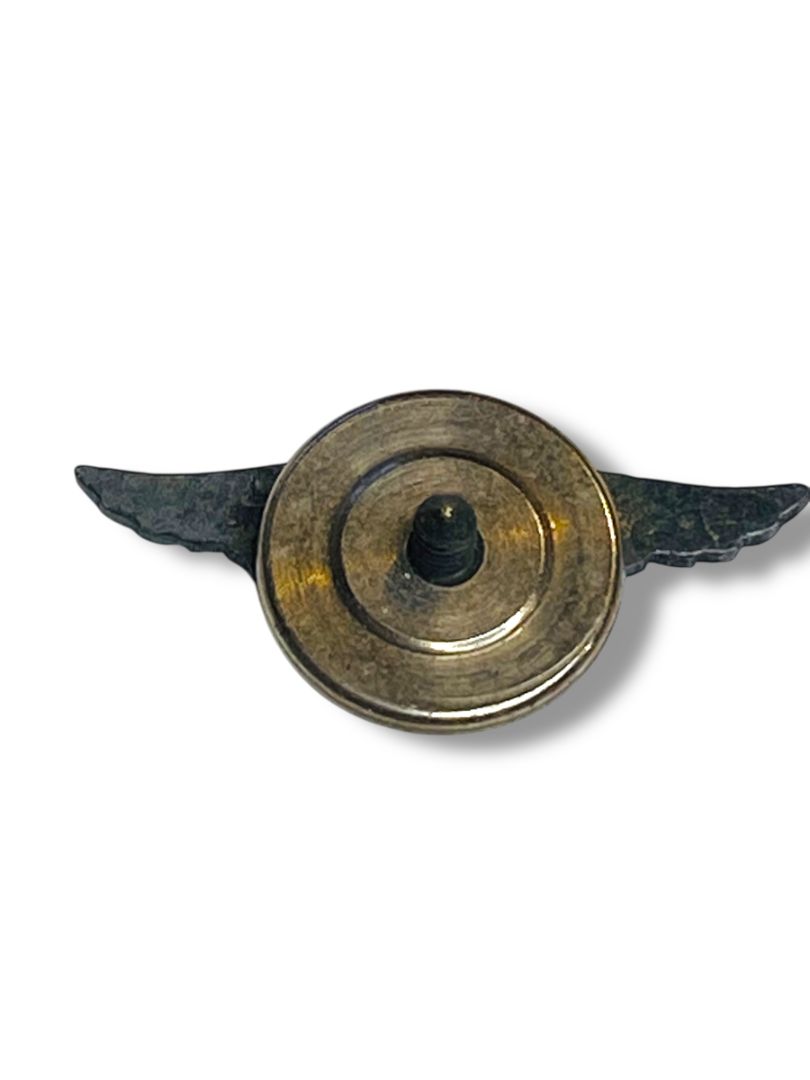 Vintage National Aeronautic Association (NAA) Wings Lapel Pin 1" Sterling Silver
