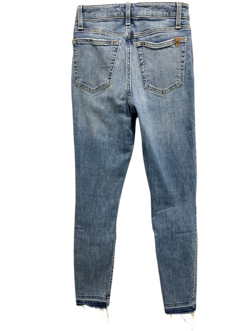 Size 25 Joe's Jeans Womens Distressed Stretch Jeans Raw Hem 28" Inseam