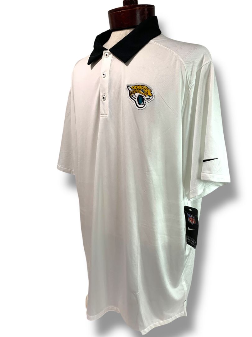 Size XXL Nike Dri-Fit NFL Jacksonville Jaguars New Mens Polo Shirt