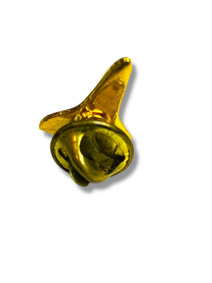 Vintage Goldtone Space Shuttle Lapel Pin .9" Orbiter