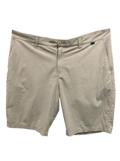 Size 42 Travis Mathew Mens Performance Golf Shorts Tan Brown