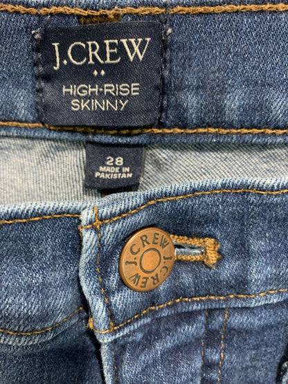 Size 28 J.Crew Womens High-Rise Skinny Jeans AK525 Signature Stretch