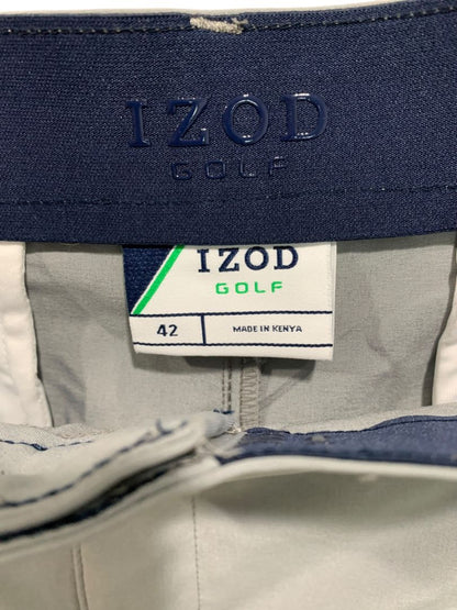 Size 42 Izod Golf SwingFlex Waistband New Mens Shorts Gray Straight Fit
