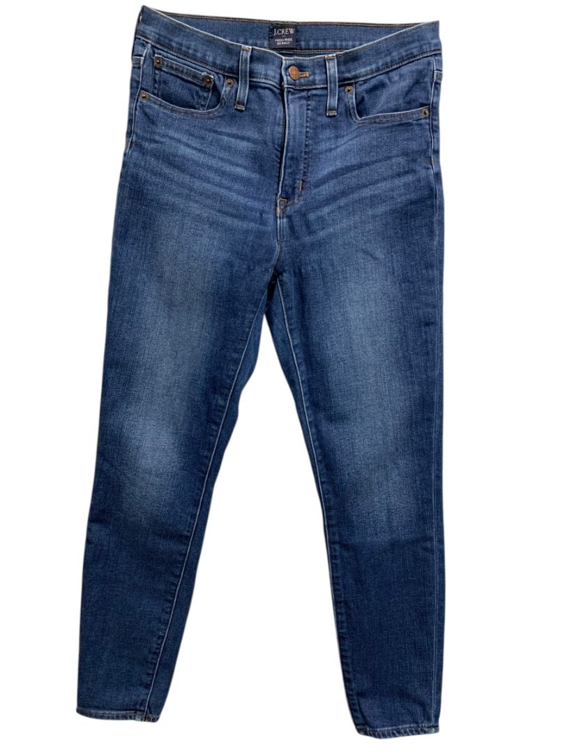 Size 28 J.Crew Womens High-Rise Skinny Jeans AK525 Signature Stretch