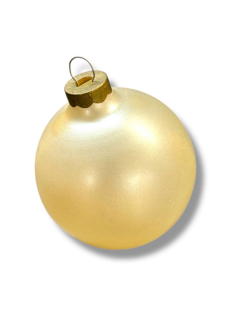 Vintage Philadelphia Phillies Holiday Glass Ball Ornament 2.6"