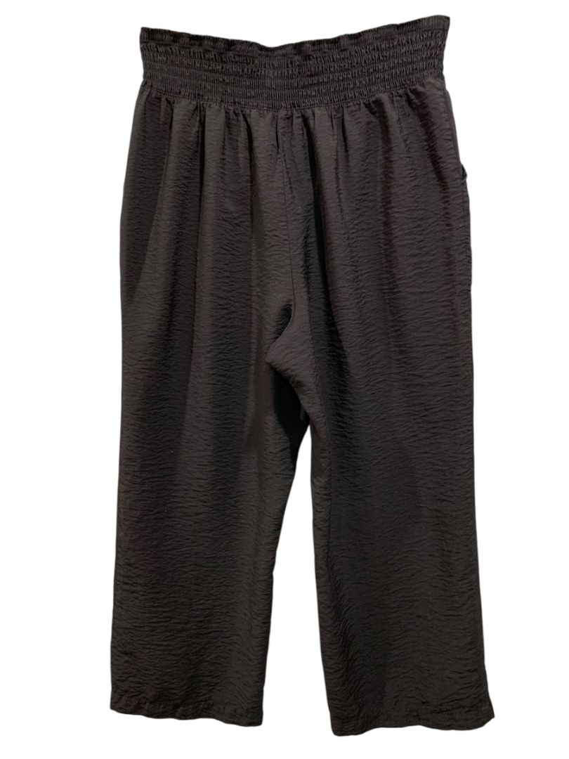 Size XL Simply Vera Wang Black Pull on Womens Pants Pockets Loose Fit