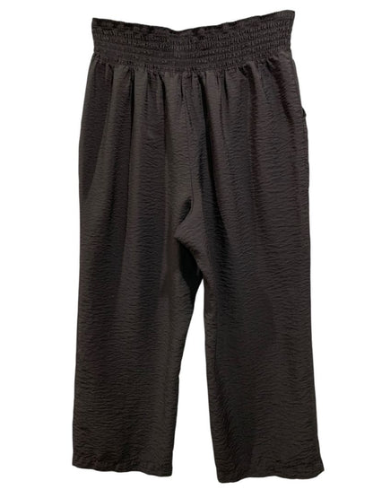 Size XL Simply Vera Wang Black Pull on Womens Pants Pockets Loose Fit