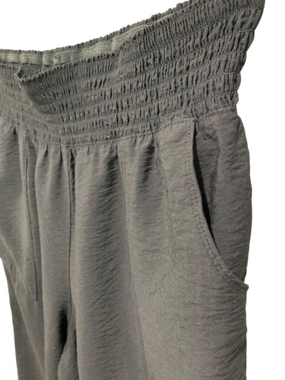 Size XL Simply Vera Wang Black Pull on Womens Pants Pockets Loose Fit