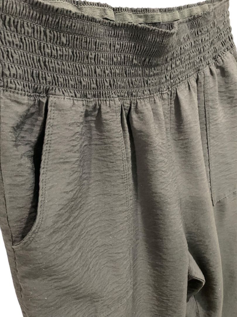 Size XL Simply Vera Wang Black Pull on Womens Pants Pockets Loose Fit