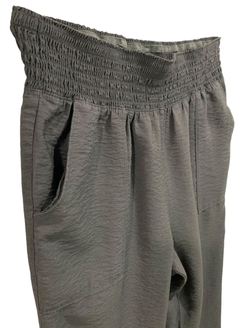 Size XL Simply Vera Wang Black Pull on Womens Pants Pockets Loose Fit