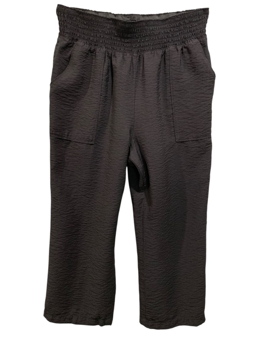 Size XL Simply Vera Wang Black Pull on Womens Pants Pockets Loose Fit