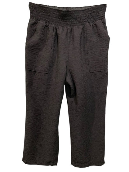 Size XL Simply Vera Wang Black Pull on Womens Pants Pockets Loose Fit