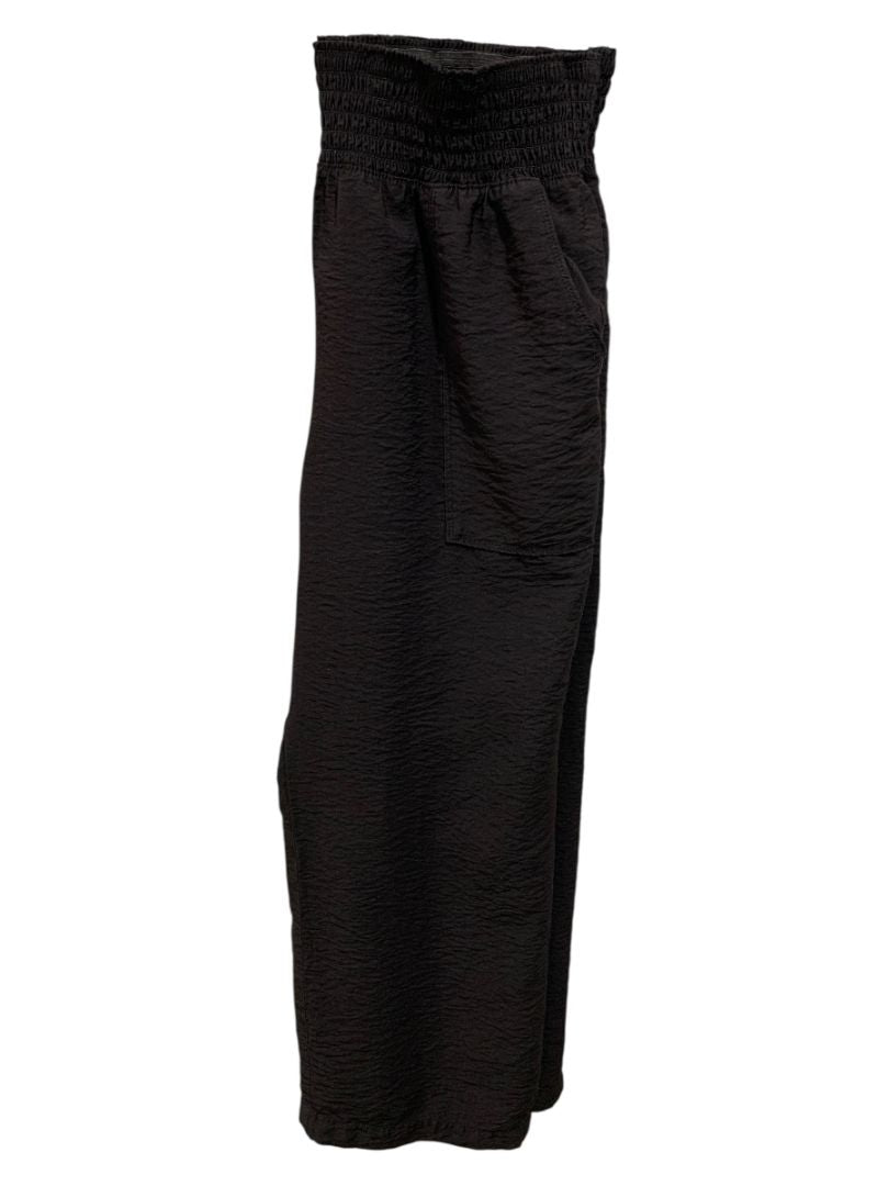 Size XL Simply Vera Wang Black Pull on Womens Pants Pockets Loose Fit
