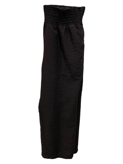 Size XL Simply Vera Wang Black Pull on Womens Pants Pockets Loose Fit