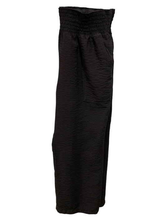 Size XL Simply Vera Wang Black Pull on Womens Pants Pockets Loose Fit