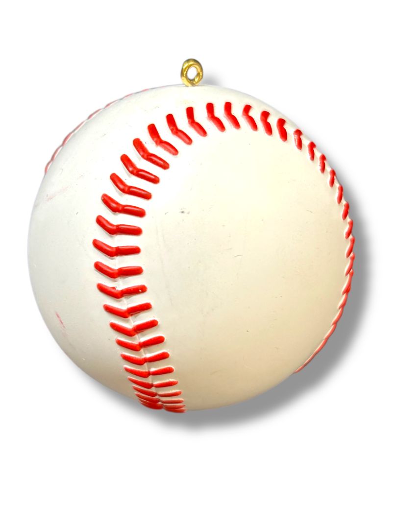 Philadelphia Phillies Holiday Baseball Plastic Ornament 2.6"