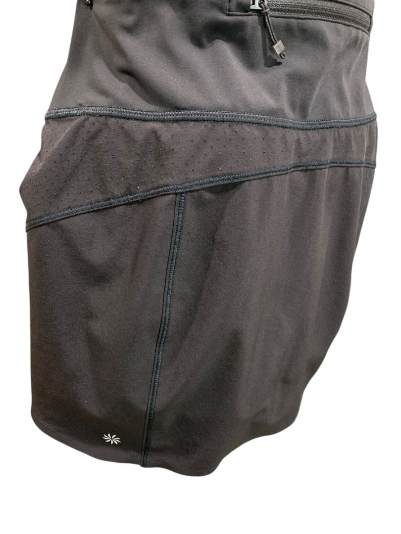 Size Small Athleta Black Run with it Skort Jupe-Short. 14"