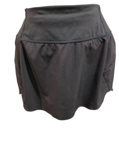 Size Small Athleta Black Run with it Skort Jupe-Short. 14"