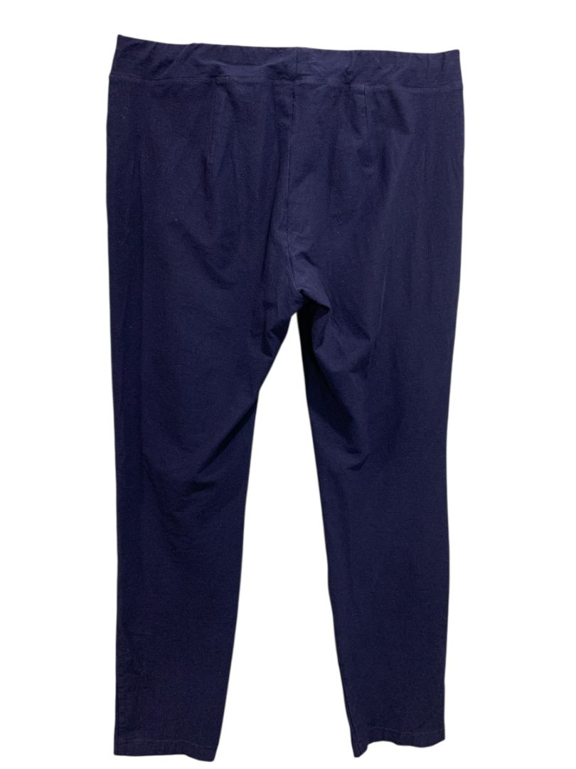 Size Small Eileen Fisher Womens Navy Blue Legging Stretch Pants