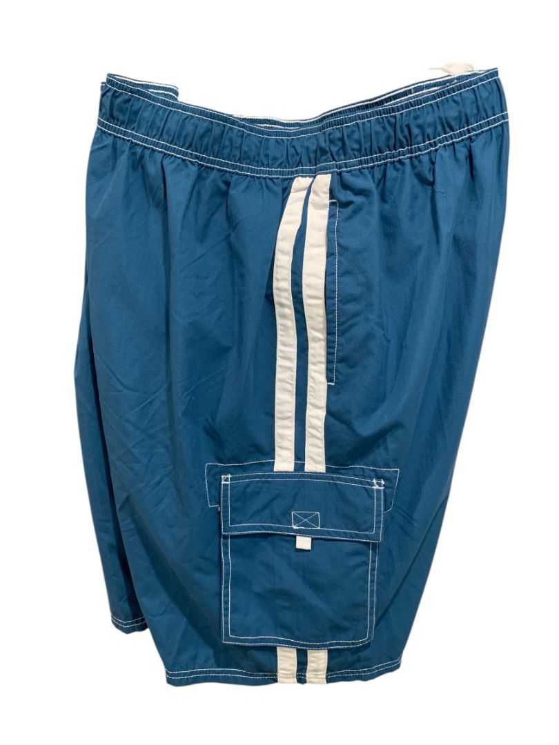 Size XXL Kanu Surf Mens New Swim Trunks Shorts Denim Blue