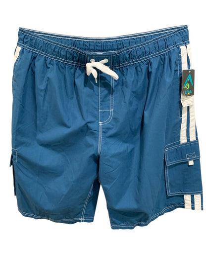 Size XXL Kanu Surf Mens New Swim Trunks Shorts Denim Blue