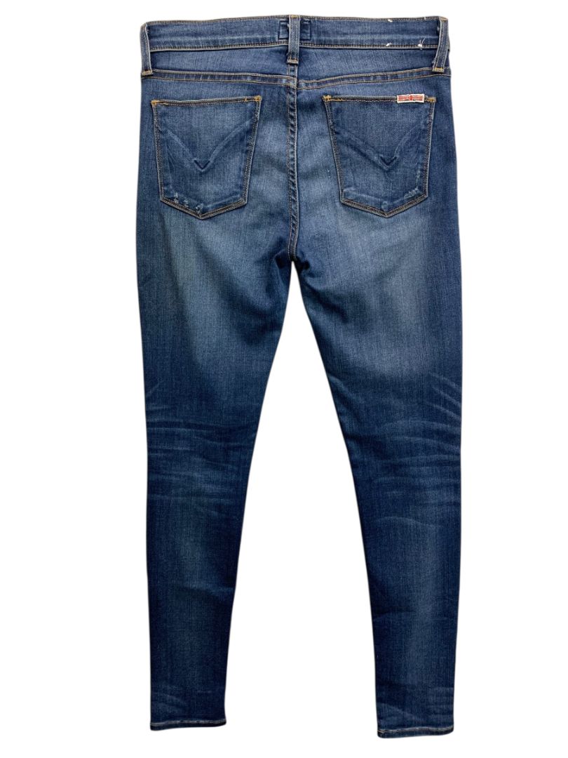 Size 27 Hudson Womens Nico MidRise Super Skinny Jeans Distressed