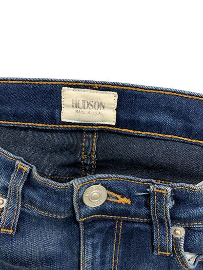 Size 27 Hudson Womens Nico MidRise Super Skinny Jeans Distressed