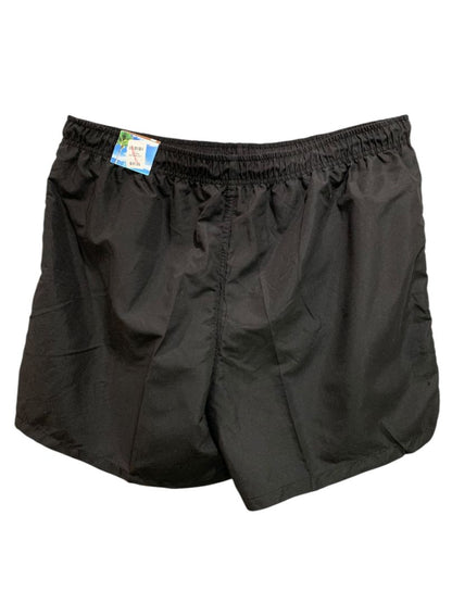 Size 4X Panama Jack Mens Pull on Black Swim Trunks New 18.5"