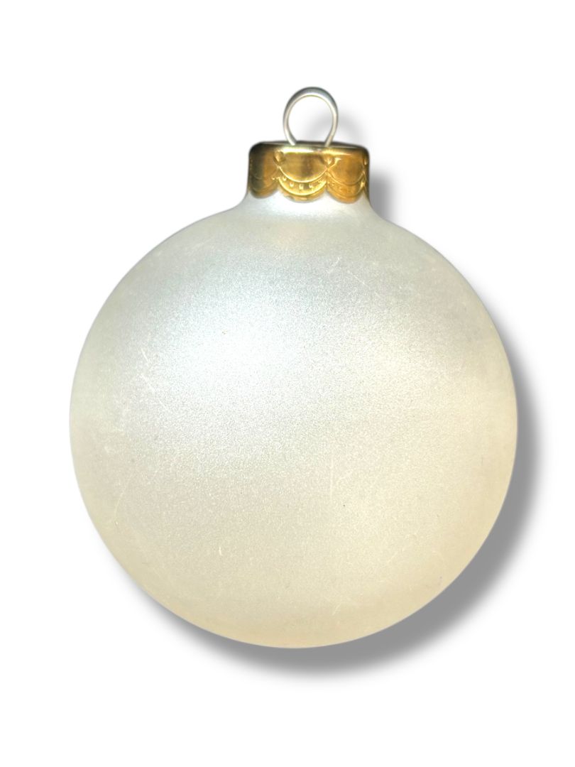 2006 Philadelphia Eagles Frosted Glass Ball Ornament 3.2" Football Mascot