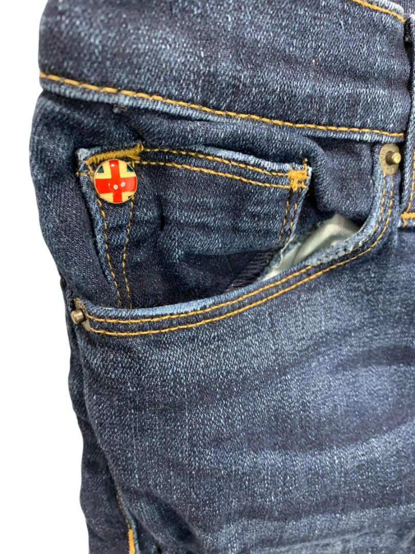 Size 25 Hudson Womens Jeans Barbara High Waist Super Skinny Denim