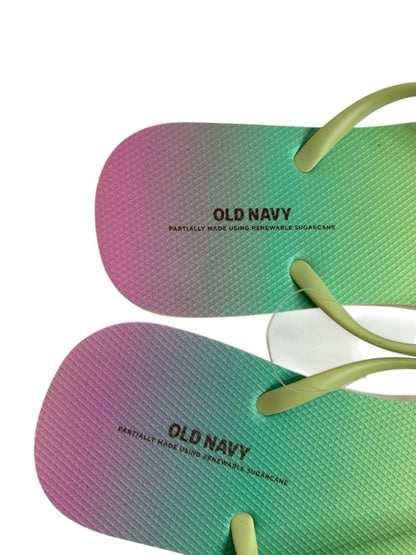 Size 8 Old Navy Womens Rainbow Flip Flops New Sandals