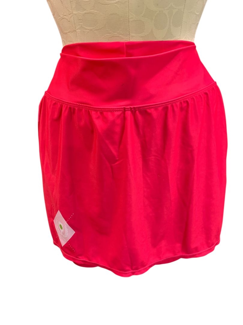 Medium PB1965 Womens Athletic Skort Hot Pink Pockets