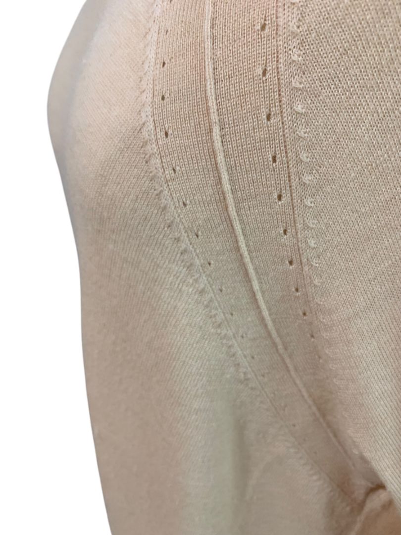 Size XL Eileen Fisher Womens Italian Yarn Sweater Beige Lightweight