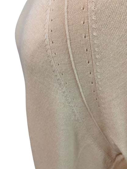 Size XL Eileen Fisher Womens Italian Yarn Sweater Beige Lightweight