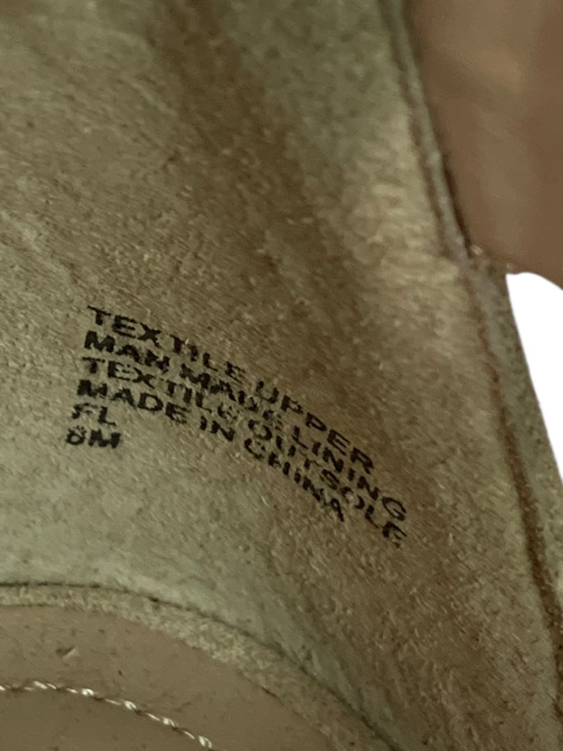 Size 8M Charles by Charles David Cork Platform Wedge Sandals Ankle Strap