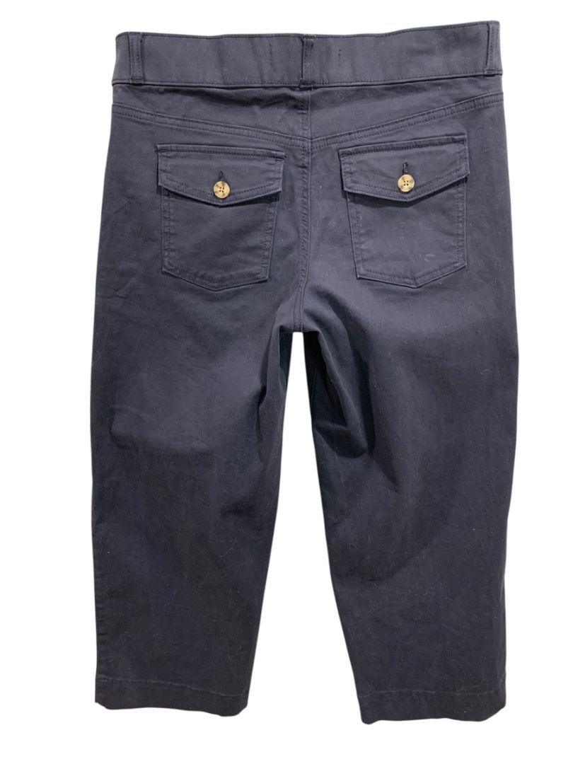 Size 6 Gloria Vanderbilt Womens Pull on Navy Blue Pants