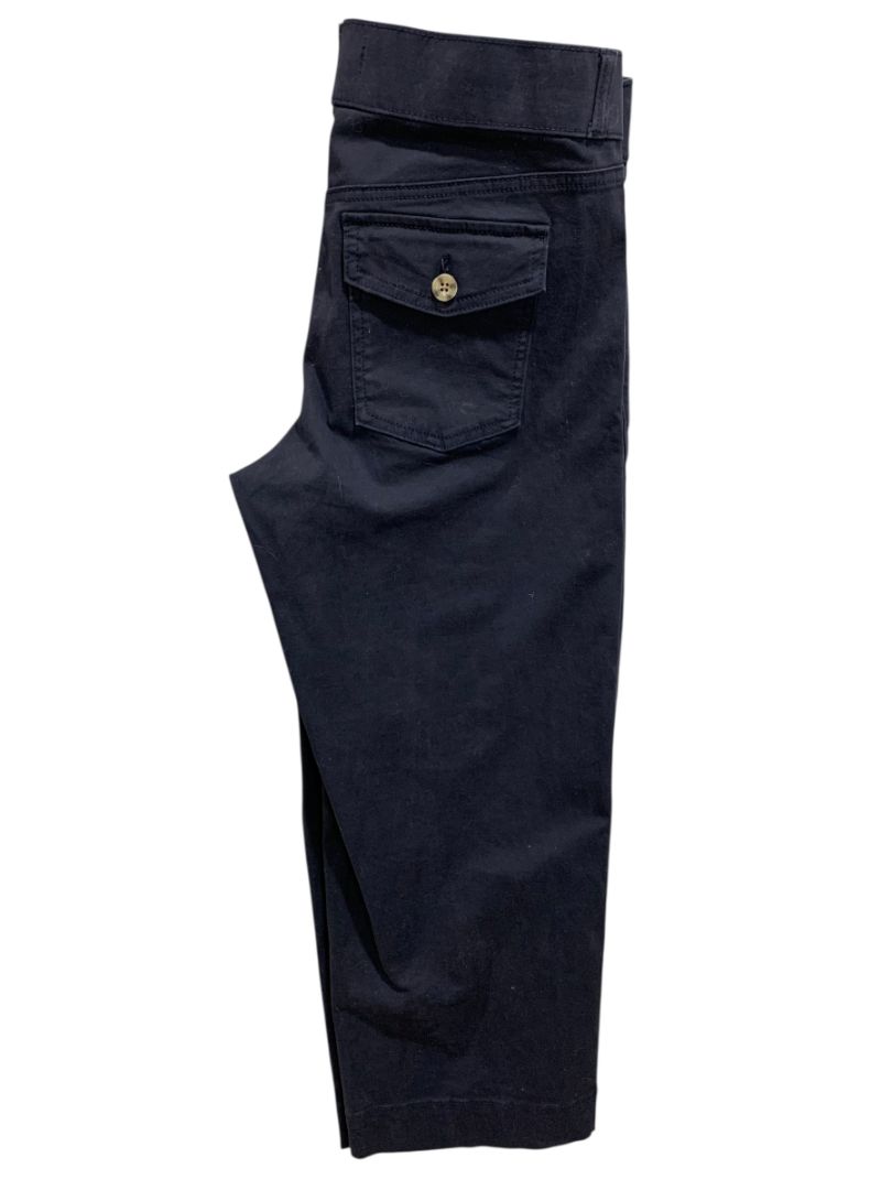 Size 6 Gloria Vanderbilt Womens Pull on Navy Blue Pants
