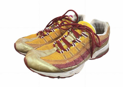 10 Nike Air Max 95 Leo Gold Red Multicolor 313866-771 Women’s 7.5 UK 2008